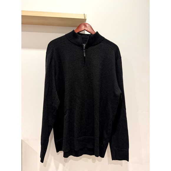 Smartwool Other - SmartWool Mens Sparwood Half Zip Sweater Size XL Gray Wool Academia Grandpa